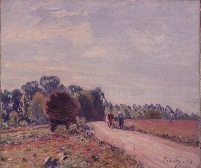 Nieznany obraz autorstwa Alfred Sisley