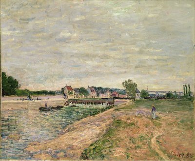 Nieznany obraz autorstwa Alfred Sisley