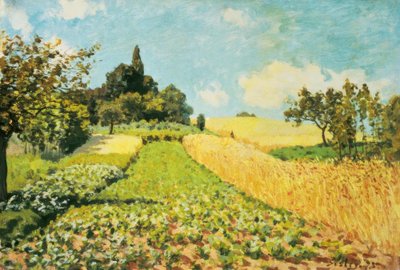 Pole pszenicy autorstwa Alfred Sisley
