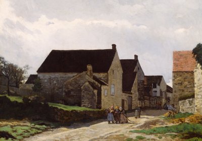 Kobiety idące do lasu autorstwa Alfred Sisley