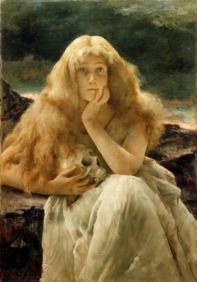A.Stevens, Maria Magdalena autorstwa Alfred Emile Stevens