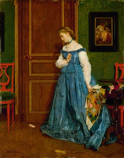 Wahanie Madame Monteaux, ok. 1930 r. 1867. autorstwa Alfred Emile Stevens
