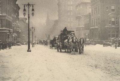 Ponury dzień, c.1897 (fotograwiura) autorstwa Alfred Stieglitz
