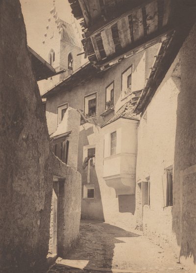 Ulica w Sterzingu w Tyrolu autorstwa Alfred Stieglitz