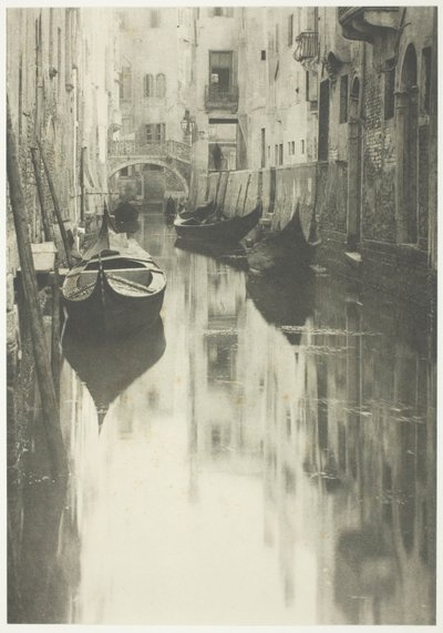 Kanał wenecki autorstwa Alfred Stieglitz