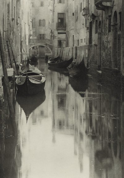 Kanał wenecki autorstwa Alfred Stieglitz