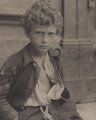 Wenecki ulicznik autorstwa Alfred Stieglitz