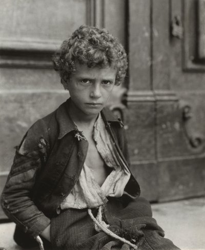 Wenecki ulicznik autorstwa Alfred Stieglitz