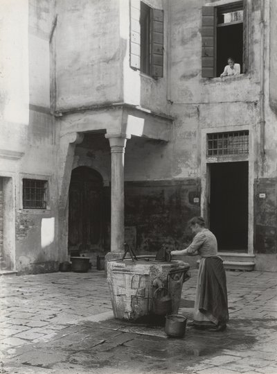 Studnia wenecka autorstwa Alfred Stieglitz
