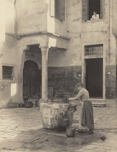 Studnia wenecka autorstwa Alfred Stieglitz