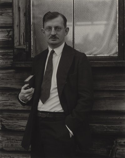 Alfred Kreymborg autorstwa Alfred Stieglitz