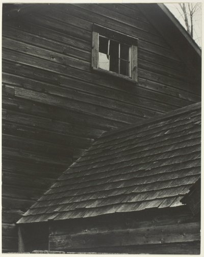Stodoła – Jezioro George autorstwa Alfred Stieglitz