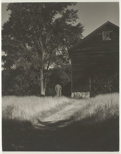 Stodoła, jezioro George autorstwa Alfred Stieglitz