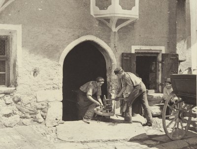 Przed kuźnią autorstwa Alfred Stieglitz