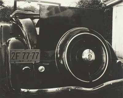 Samochód 2F-77-77, 1935. autorstwa Alfred Stieglitz