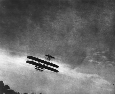 Samolot / dwupłatowiec / fot. 1910 autorstwa Alfred Stieglitz