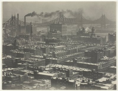 Z pokoju „3003” – The Shelton, Nowy Jork, patrząc na północny wschód autorstwa Alfred Stieglitz