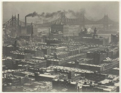 Z pokoju 3003 - Shelton, Nowy Jork, patrząc na północny wschód, 1927. autorstwa Alfred Stieglitz