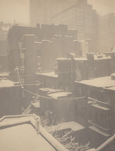 Z tylnego okna - 291 autorstwa Alfred Stieglitz