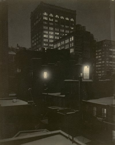 Z tylnego okna - 291 autorstwa Alfred Stieglitz