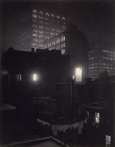 Z tylnego okna, 291 - N.Y. autorstwa Alfred Stieglitz