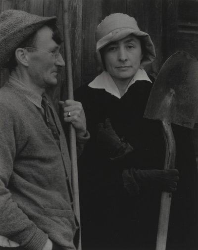 Georgia O’Keeffe i Donald Davidson autorstwa Alfred Stieglitz