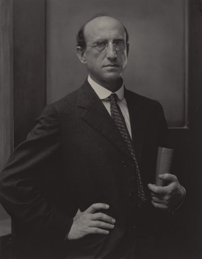 Leo Stein autorstwa Alfred Stieglitz