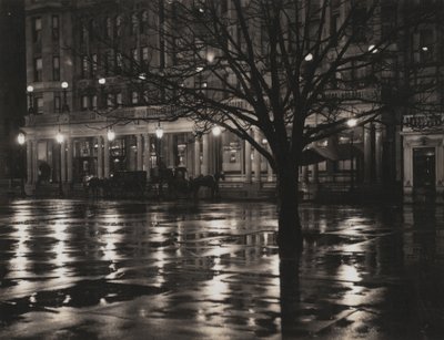 Noc - Nowy Jork autorstwa Alfred Stieglitz