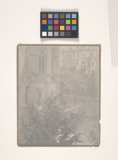 Migawka — z mojego okna, Berlin (fotograwiura) autorstwa Alfred Stieglitz
