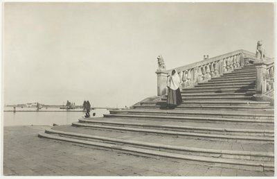 Kamienie Wenecji, Chioggia, 1887, wydrukowane 192039. autorstwa Alfred Stieglitz