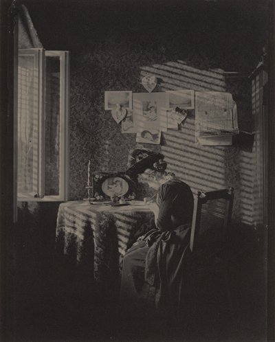Promienie słońca — Paula, Berlin autorstwa Alfred Stieglitz