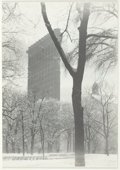 The Flatiron, 1903, wydrukowany w 192039. autorstwa Alfred Stieglitz