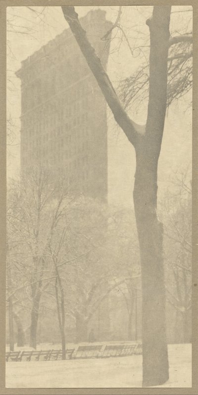 Budynek Flatiron autorstwa Alfred Stieglitz