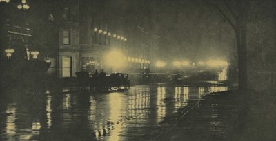 Blask nocy — Nowy Jork autorstwa Alfred Stieglitz