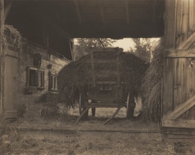 Wóz z sianem autorstwa Alfred Stieglitz