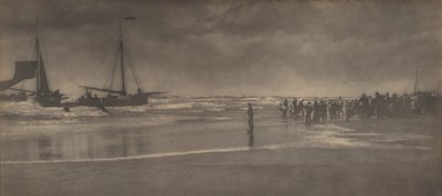 Wyładunek łodzi autorstwa Alfred Stieglitz