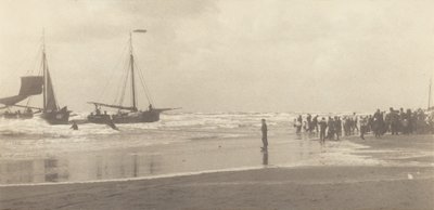 Wyładunek łodzi autorstwa Alfred Stieglitz