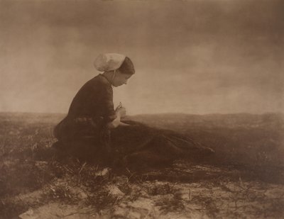Naprawiacz sieci, 1894. autorstwa Alfred Stieglitz