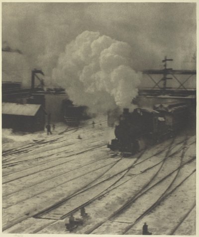 Stacja Kolejowa, Zima autorstwa Alfred Stieglitz