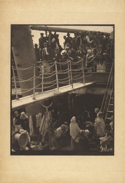 Steerage autorstwa Alfred Stieglitz