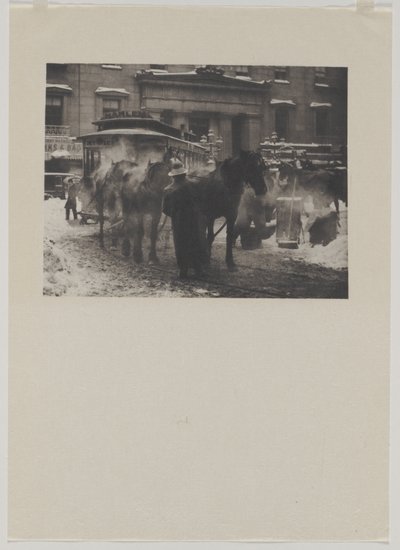 Terminal, 1893 wydrukowany 1911. autorstwa Alfred Stieglitz