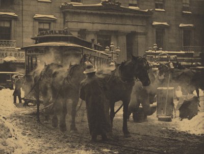 Terminal, Nowy Jork autorstwa Alfred Stieglitz