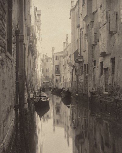 Wenecja autorstwa Alfred Stieglitz