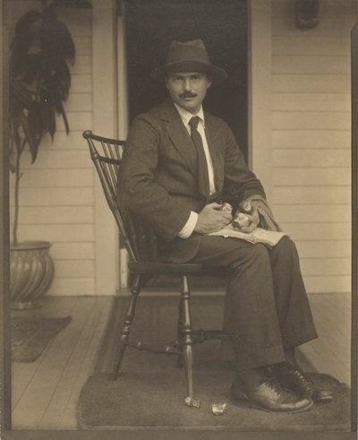 Waldo Frank, 1920. autorstwa Alfred Stieglitz