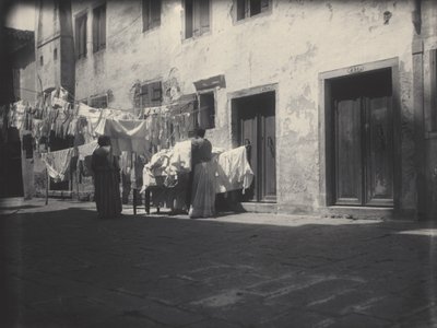 Dzień prania, Wenecja autorstwa Alfred Stieglitz