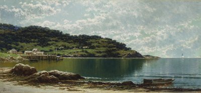Wzdłuż wybrzeża Maine, c.1885 autorstwa Alfred Thompson Bricher