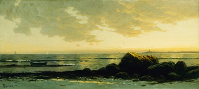 Pejzaż morski (olej na płótnie) autorstwa Alfred Thompson Bricher