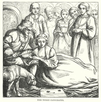 Hans Christian Andersen: Skoczek (litografia) autorstwa Alfred Walter (after) Bayes