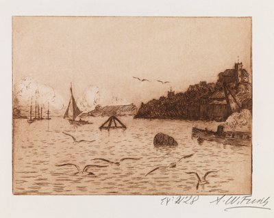 Port Południowy autorstwa Alfred William Finch