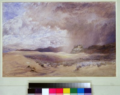 Zamek Harlech autorstwa Alfred William Hunt